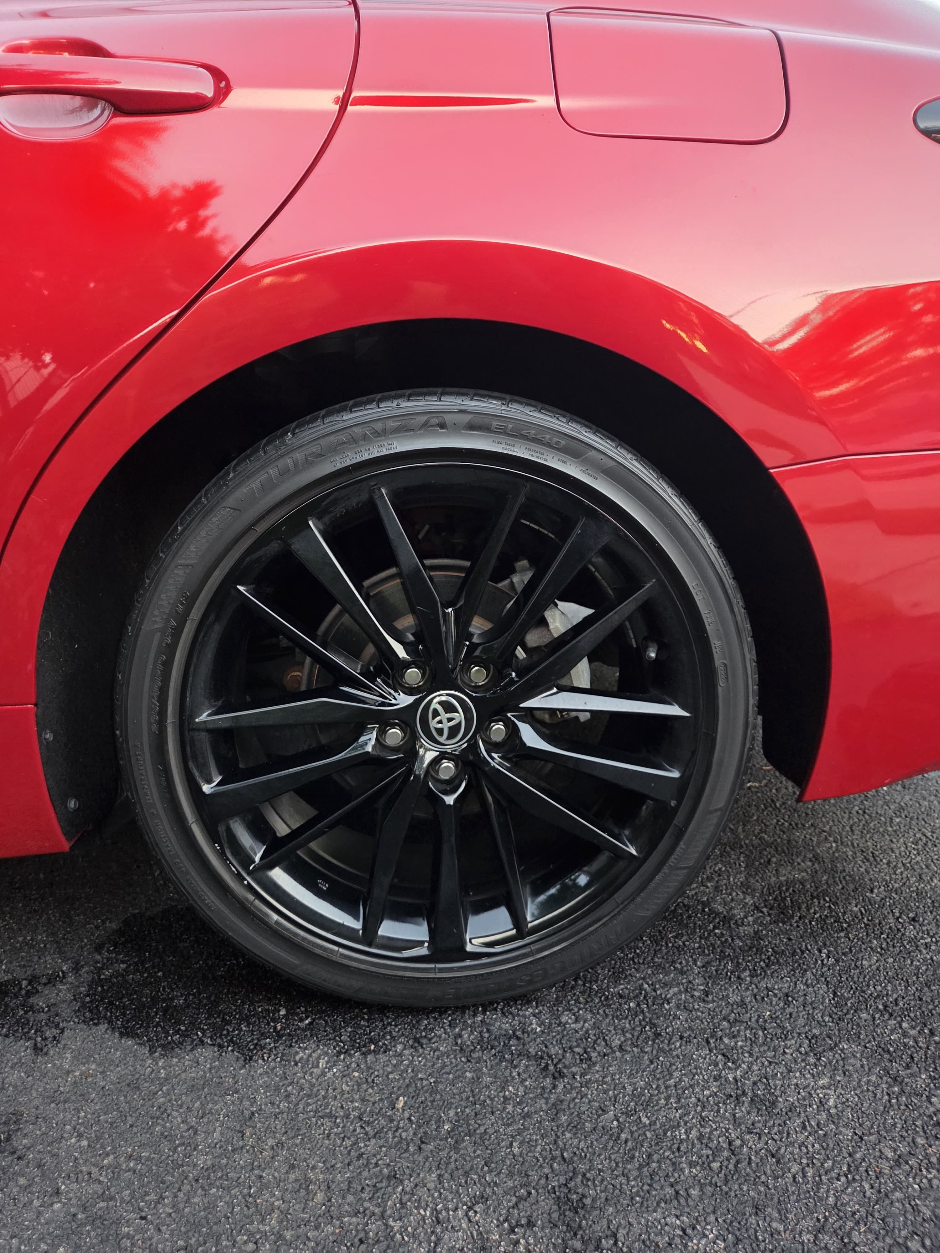 After wheel detail