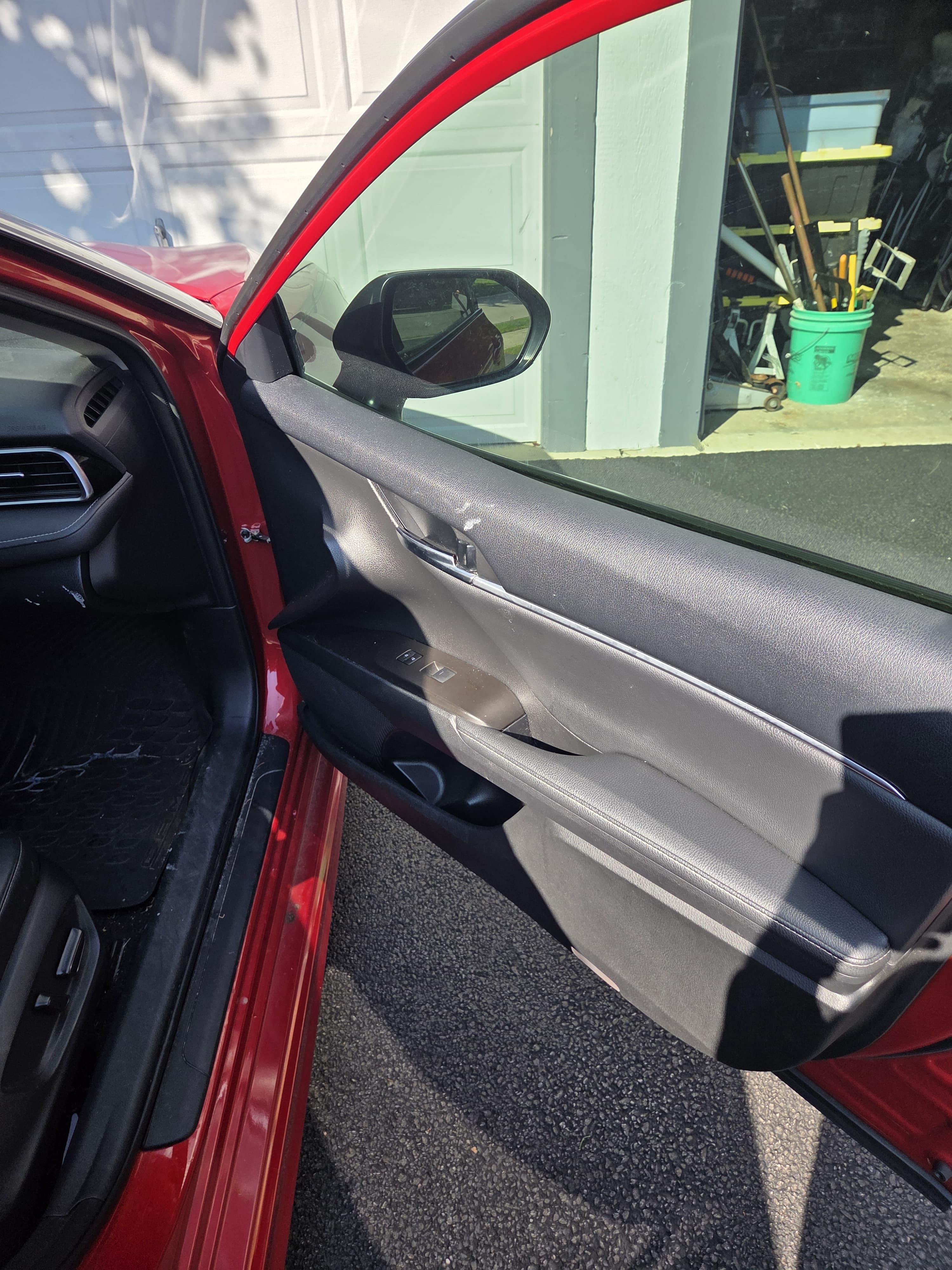Door panel before detailing