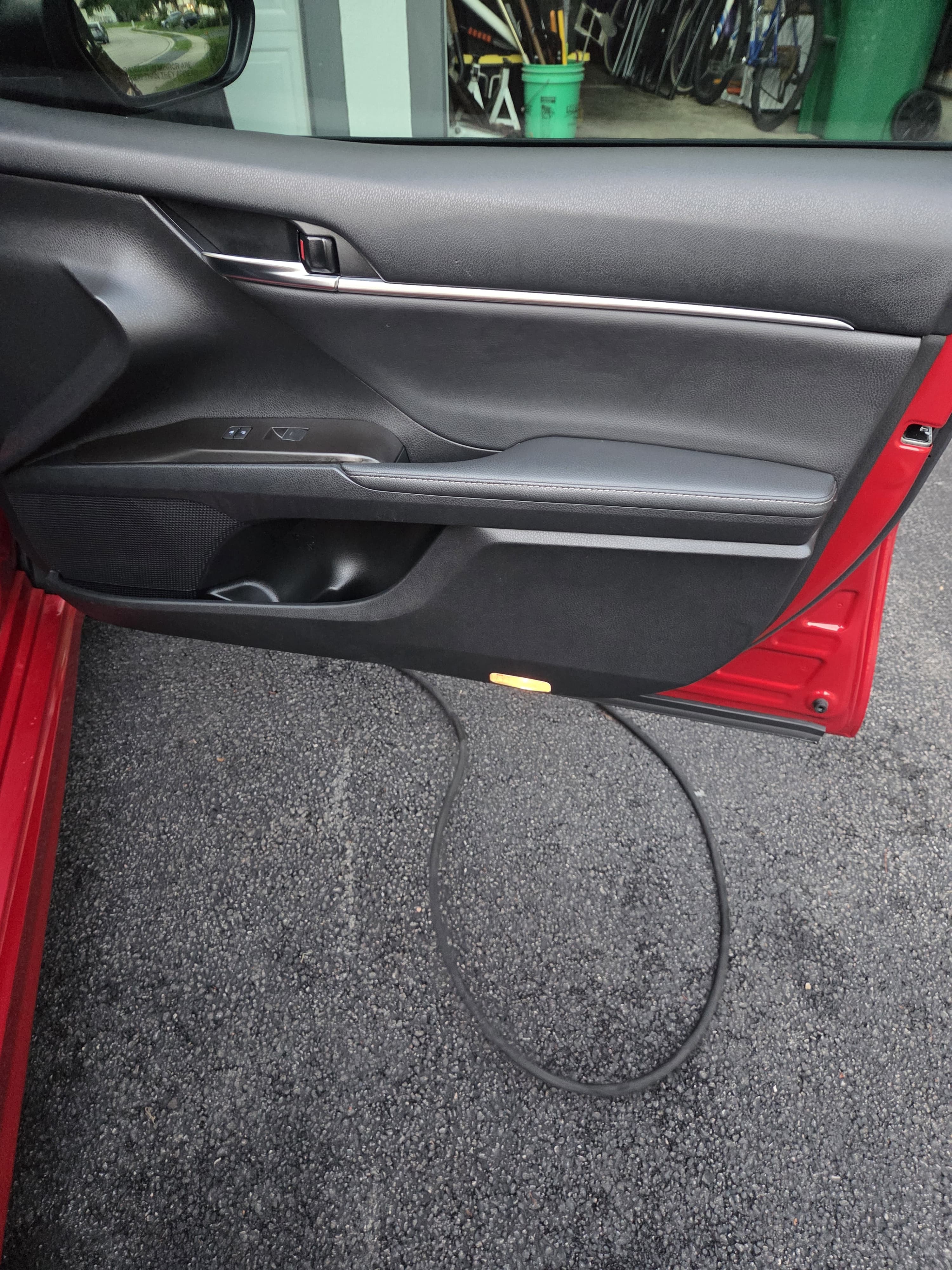 Door panel after detailing